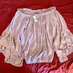 Soho New York & Company boho blouse.  Size XL. NWT